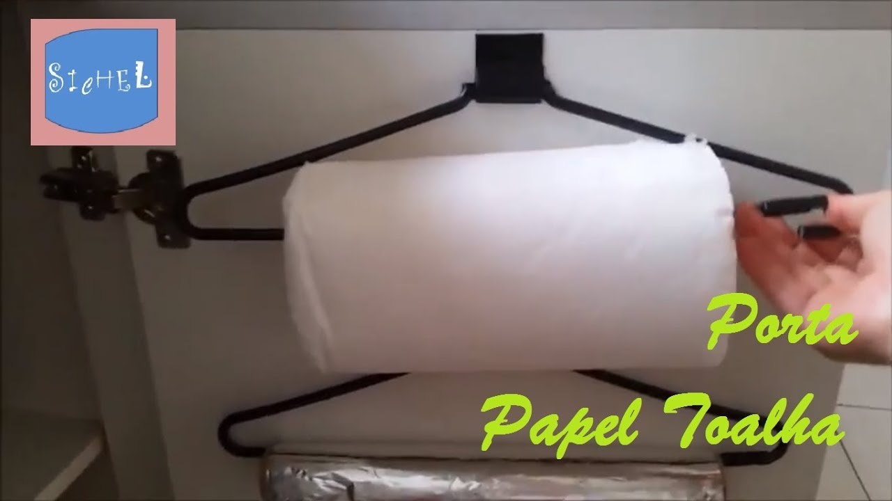 Porta Papel Toalha DIY