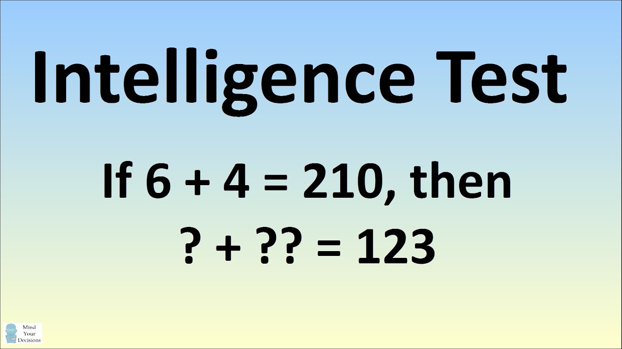 Can You Solve This Intelligence Test? Viral Facebook Puzzle