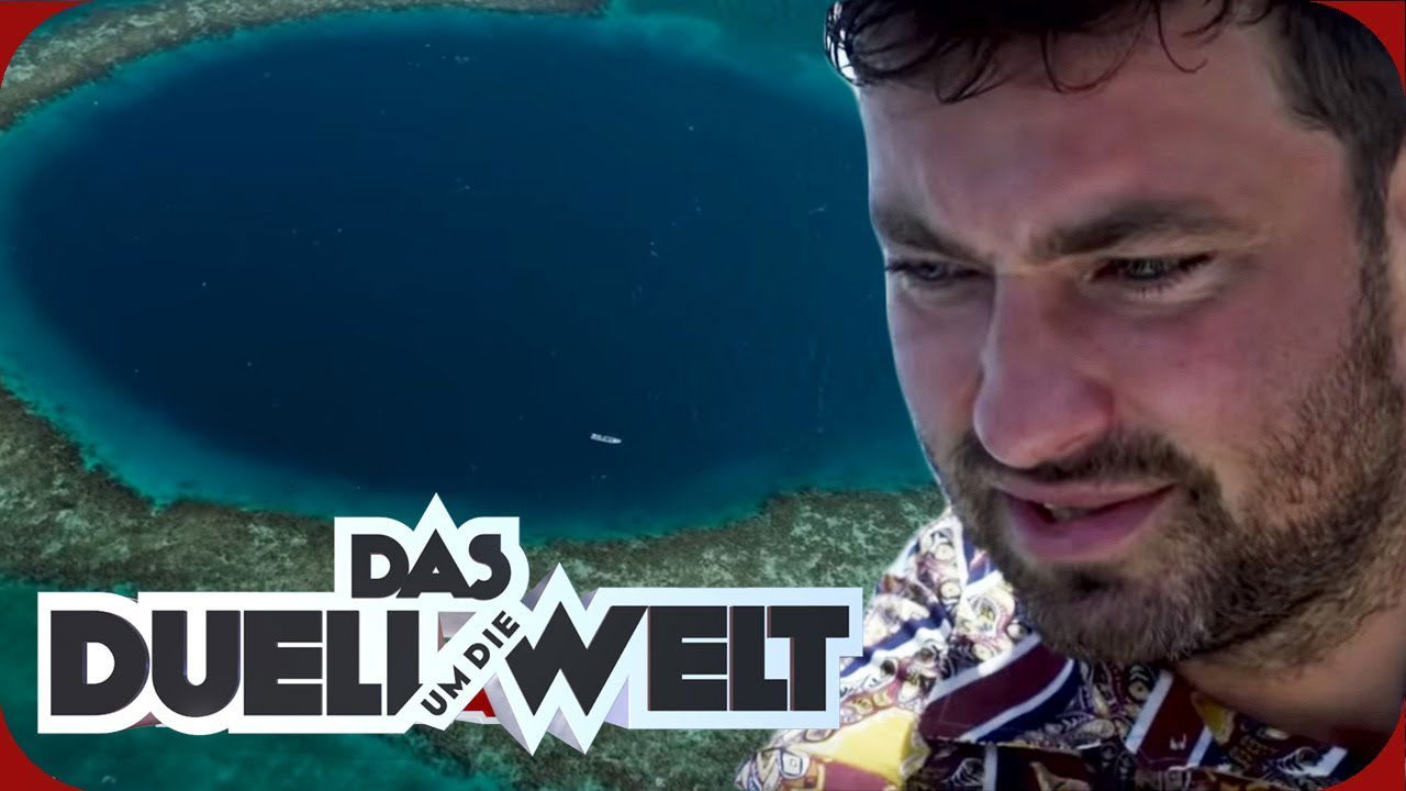 BELIZE: Marteria - Tauchen im Sinkloch "Great Blue Hole" | Duell um die Welt | ProSieben