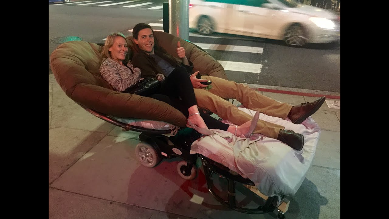 Modified Papasan Electric Wheelchair!