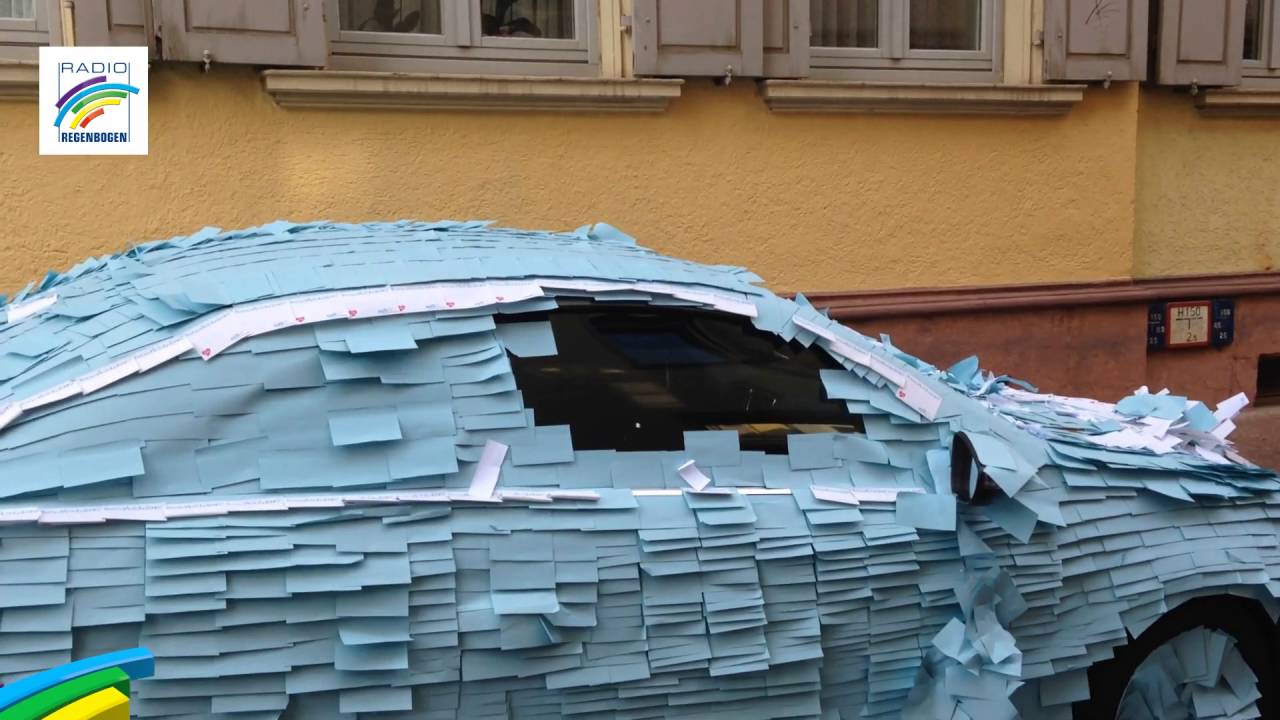 Denkzettel für Falschparker