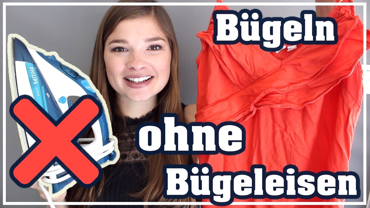 Bügeln ohne Bügeleisen und ohne Bügelbrett | Auf Reisen | Haushaltstipps