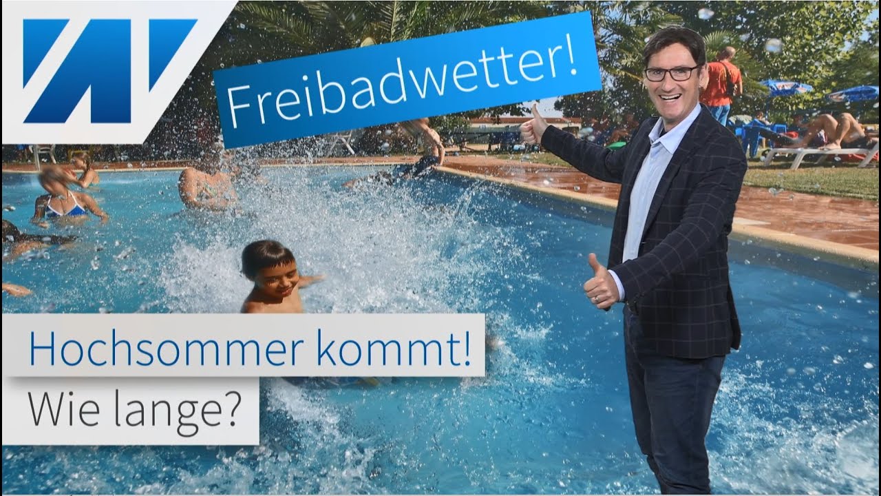 Die heiße Elfi kommt: bis 35 °C! Hitzewelle oder Hitzewellchen! Wetterkrimi! Danke für 200.000 Abos!