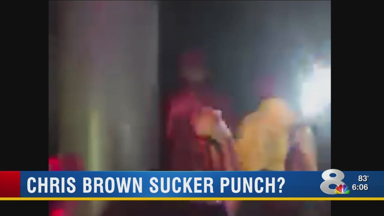 Police: Singer Chris Brown punched photographer at Tampa club