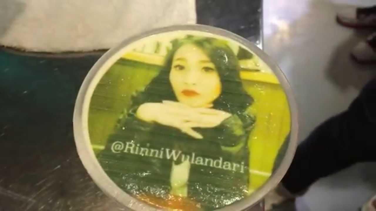 How to make a Rinni Wulandari selfie coffee