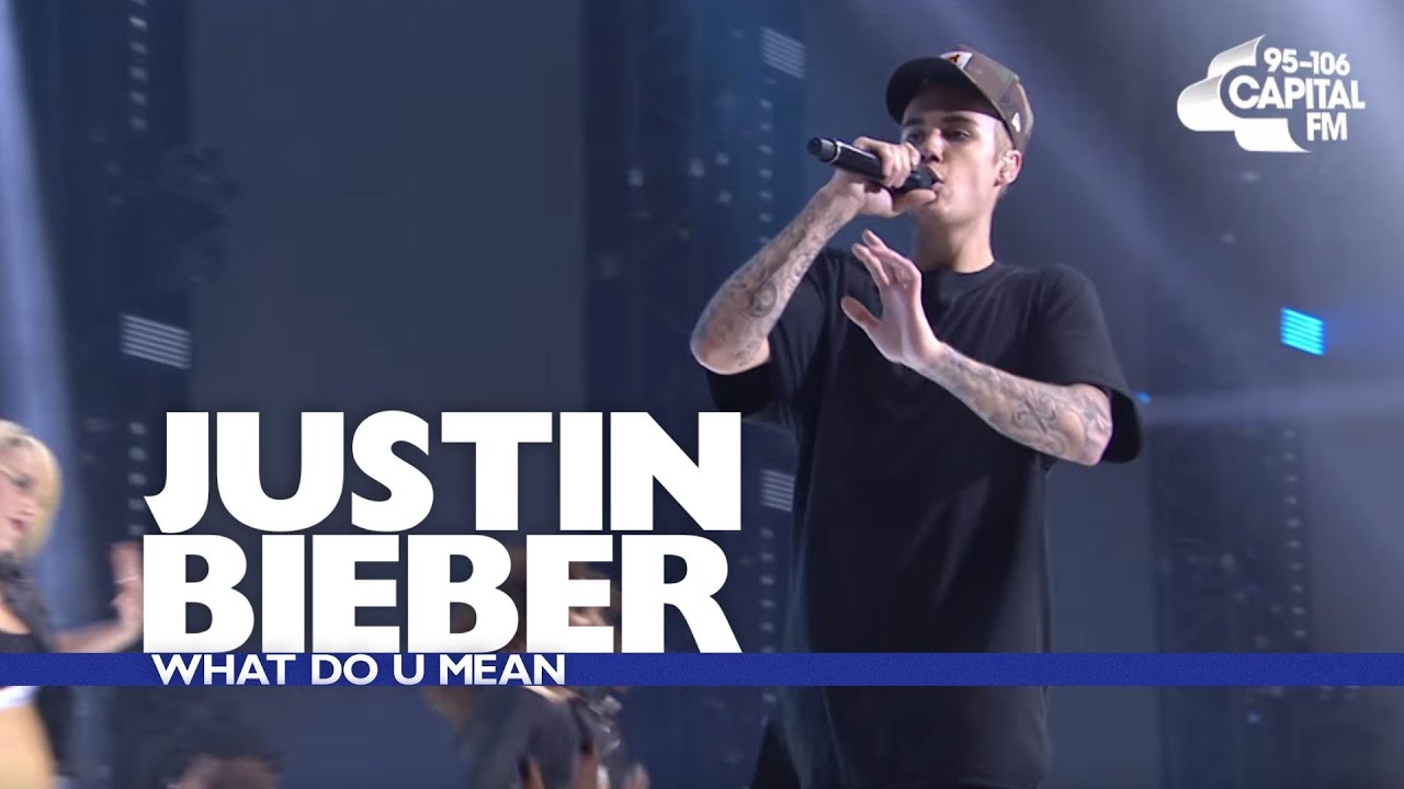Justin Bieber - 'What Do You Mean?' (Live At The Jingle Bell Ball 2015)
