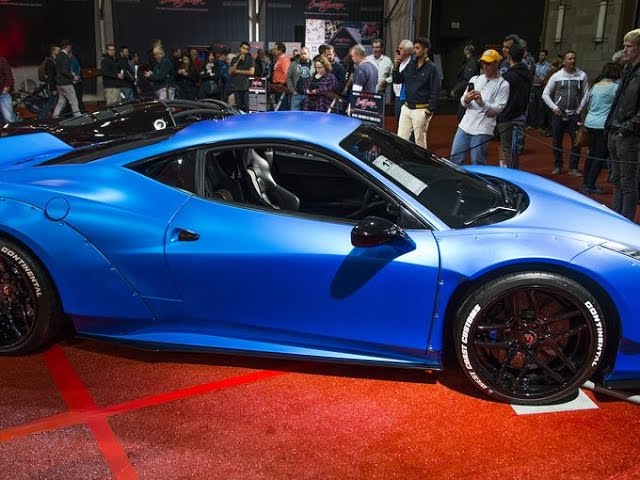 Barrett Jackson 2017 Walkthrough with Justin Bieber Ferrari