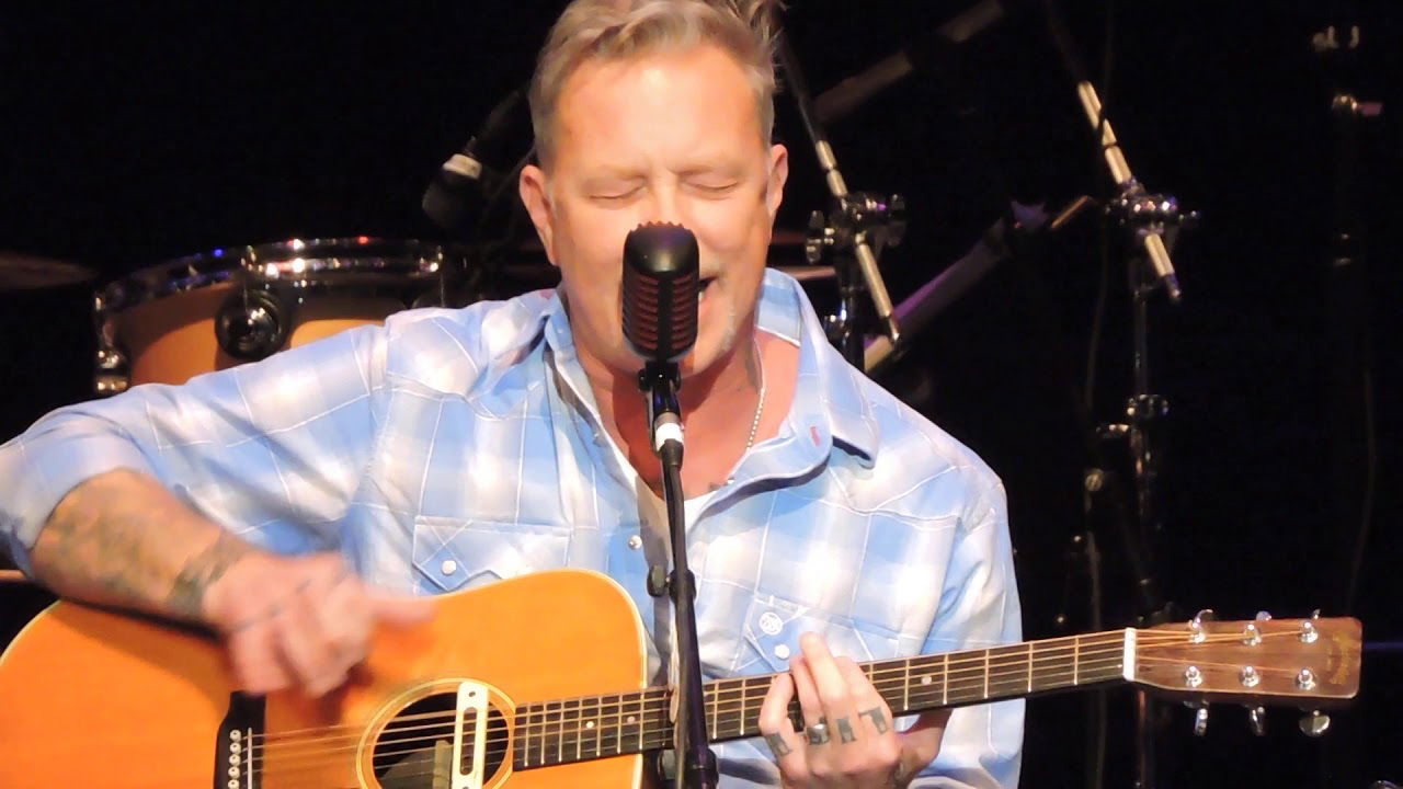 James Hetfield of Metallica Baby Hold On Eddie Money Tribute