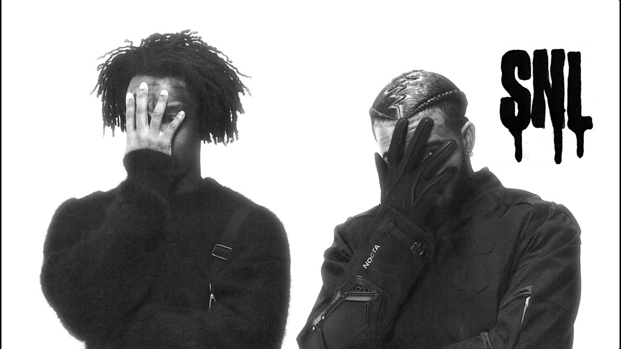Drake and 21 Savage performing “On BS” live on SNL