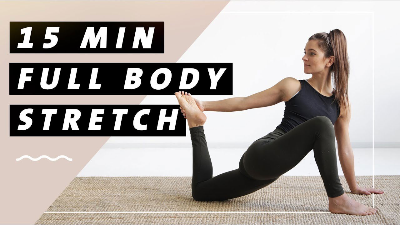 Yoga Ganzkörper Stretching Routine | Den ganzen Körper dehnen | Flexibilität & Entspannung