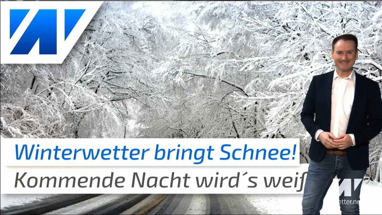 Schnee und Glätte: Wintereinbruch in der kommenden Nacht!