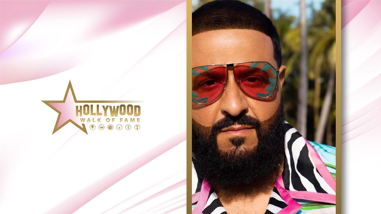 DJ Khaled Live Walk of Fame Ceremony