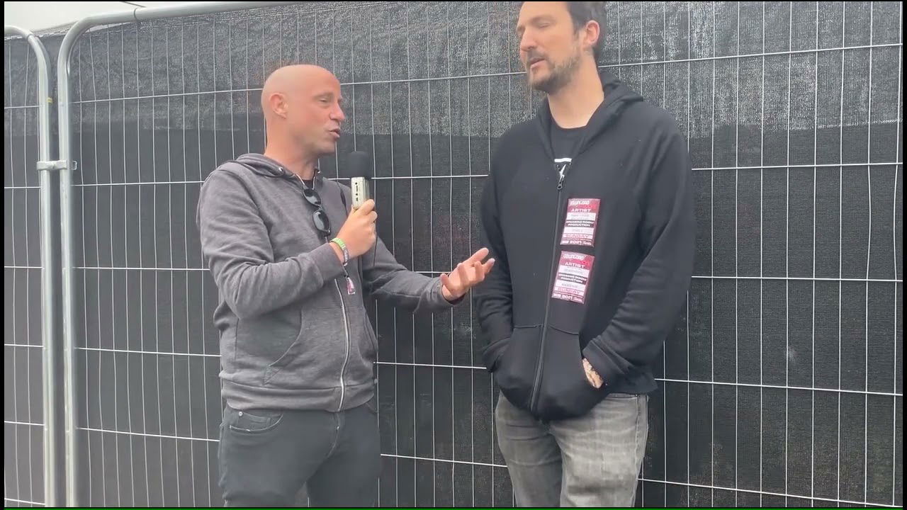 Frank Turner with Neil Jones at Download Pilot '21