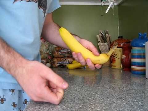 How To Peel A Banana Like A Monkey