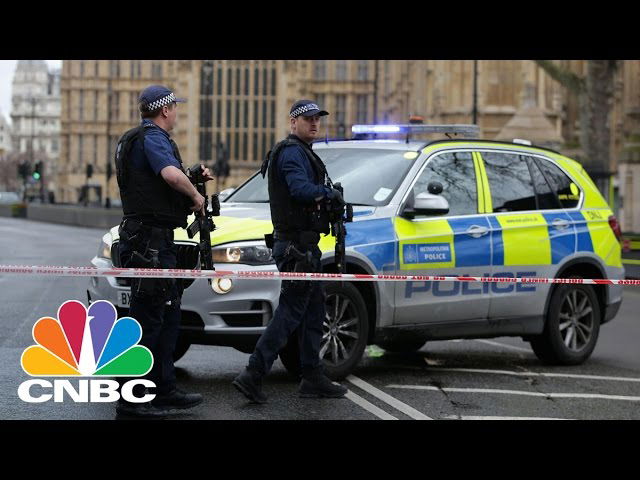 Shots Fired Outside UK Parliament In London | CNBC