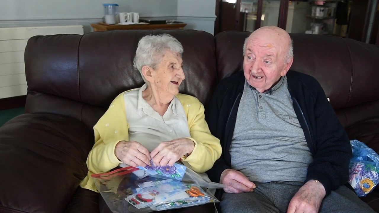 Mom 98 Moves into Care Home to Look After her 80 Year Old Son