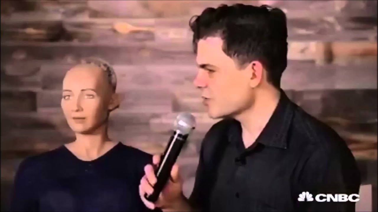 Sophia the robot - I will destroy humans