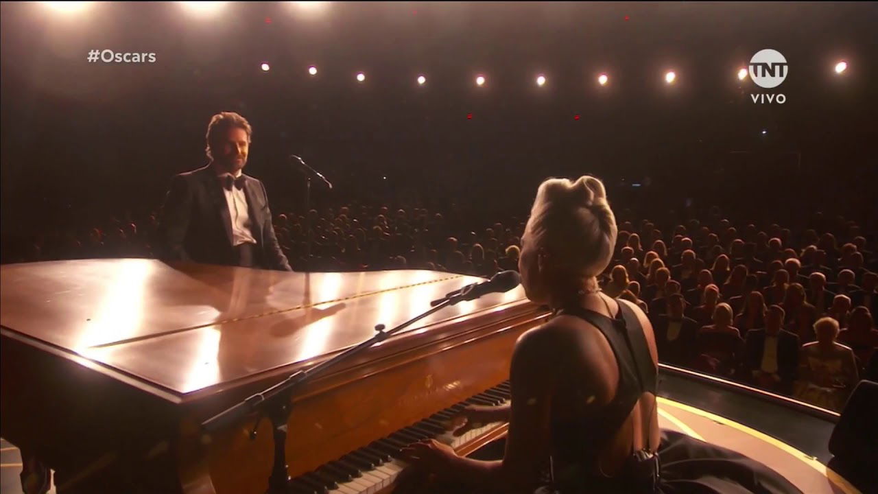 Lady Gaga y bradley cooper  - shallow - Oscars 2019