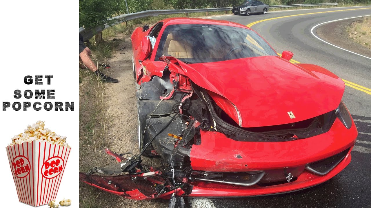 26 y/o WRX STi Owner Totals $300K Ferrari 458 Italia