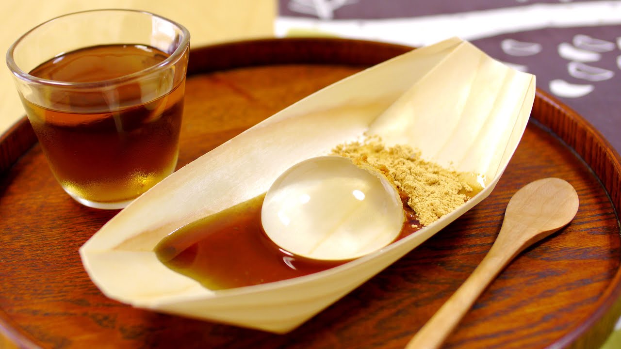 Mizu Shingen Mochi Recipe 水信玄餅 ぷるるん This Cake Looks Like a Raindrop