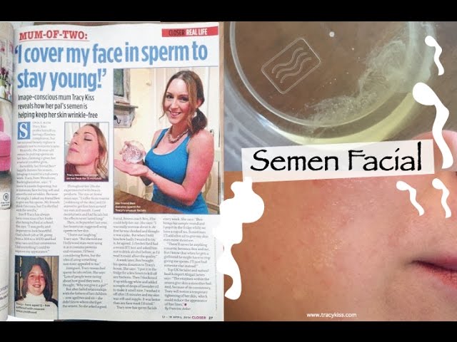 Semen Facial Tutorial With Tracy Kiss