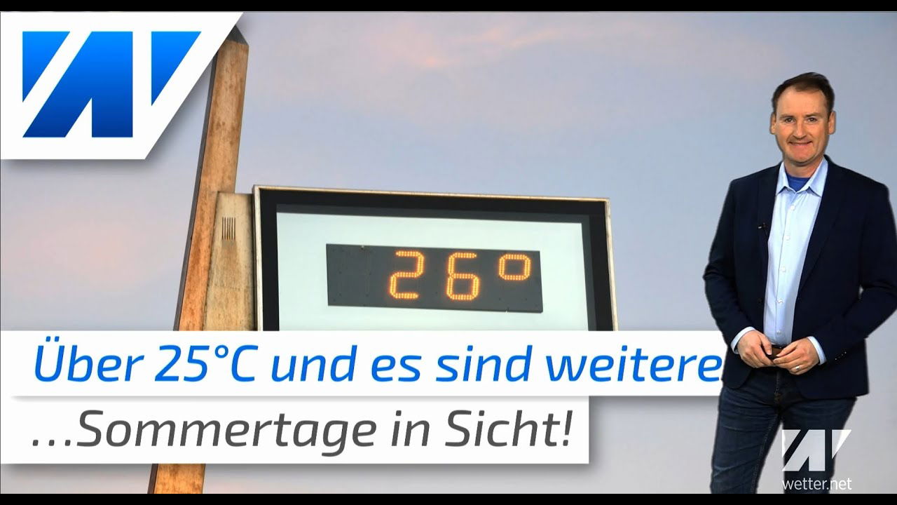 26°C - der Aprilsommer ist im Wärmerausch! Bleibt die Wärme bis Ostern?