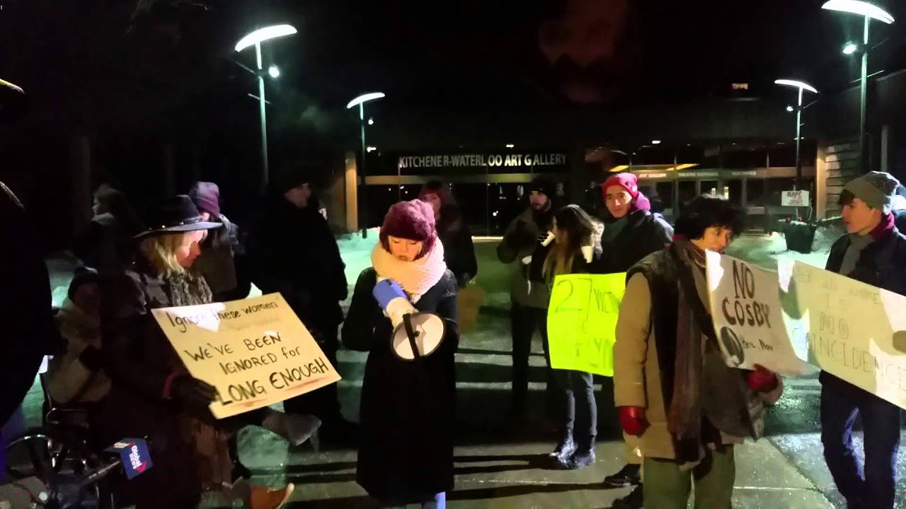 Bill Cosby Protest Kitchener