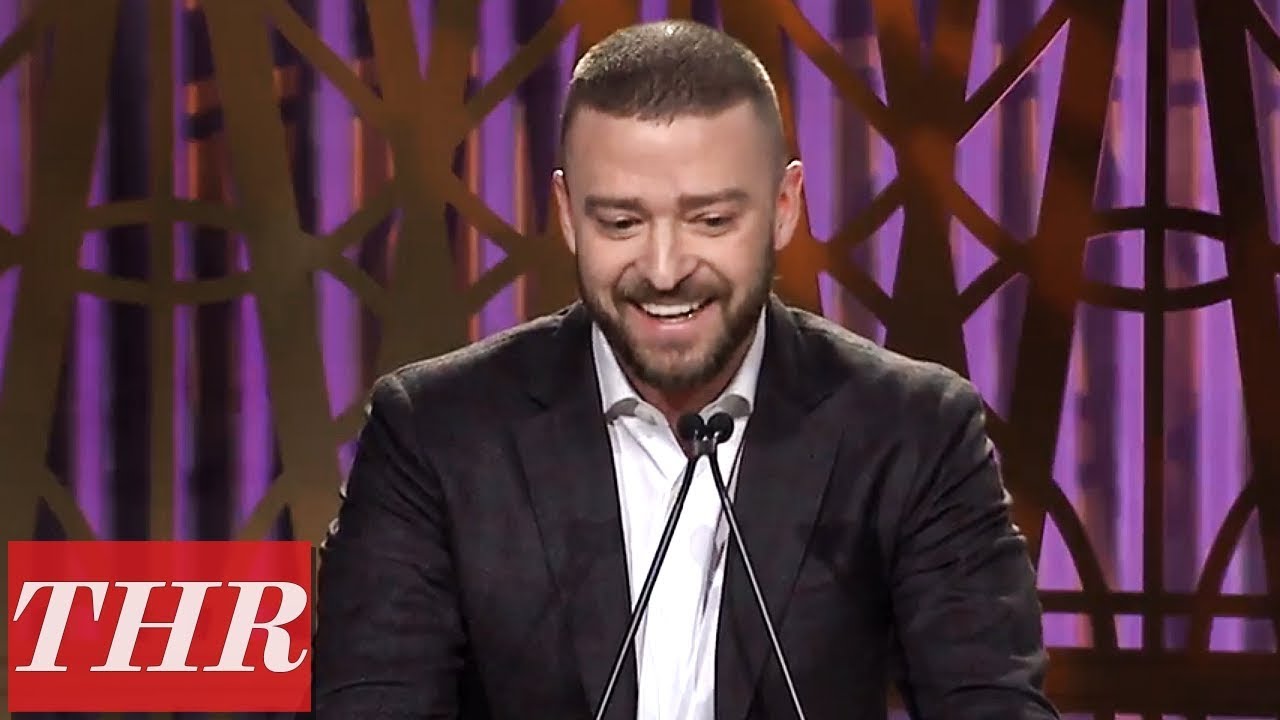 Justin Timberlake Full Speech at The Hollywood Reporter's Women in Entertainment 2017