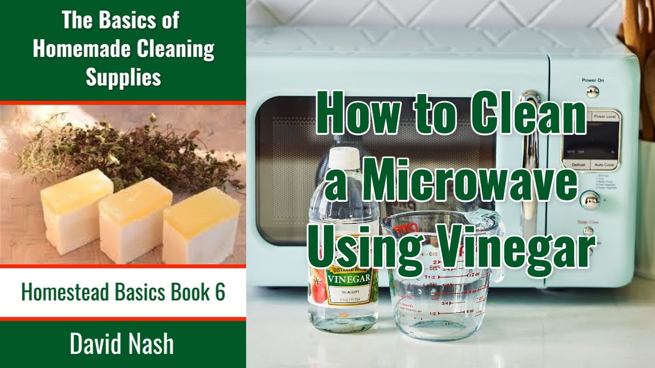 How To Clean a Microwave with Vinegar | Softens Baked-on Grime | Sanitizes and Deodorizes