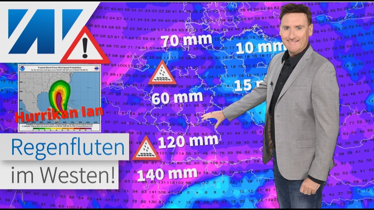 Extreme Kältewelle und Regenfluten: Was bedeutet das für den kommenden Winter? Hurrikan Ian kommt!