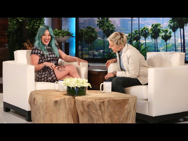 Hilary Duff bei Ellen DeGeneres