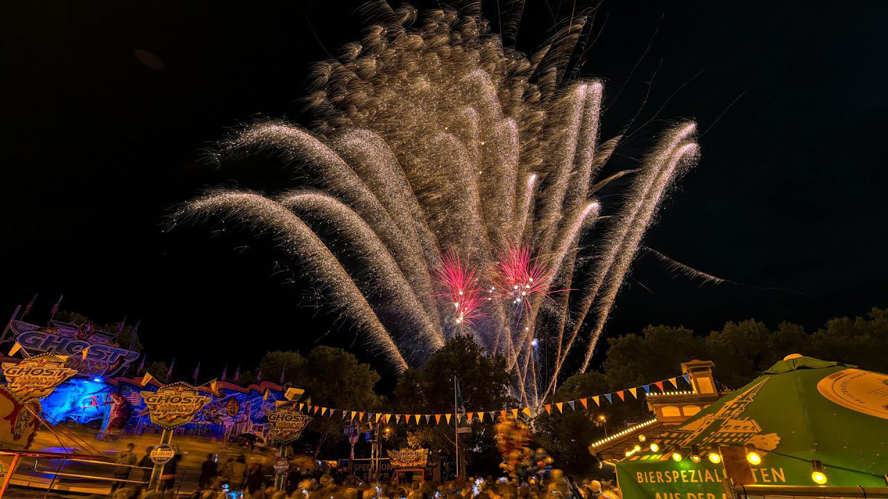 Oktobermess Mannheim 2019 (Feuerwerk)