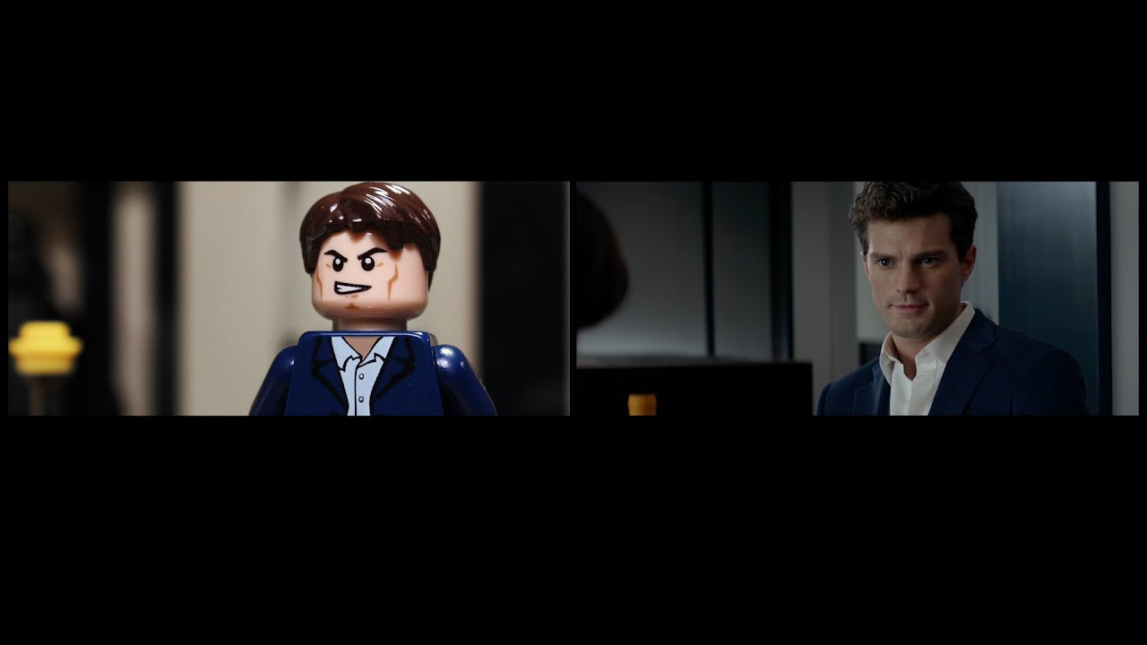 Fifty Shades of Grey Lego Trailer Comparison