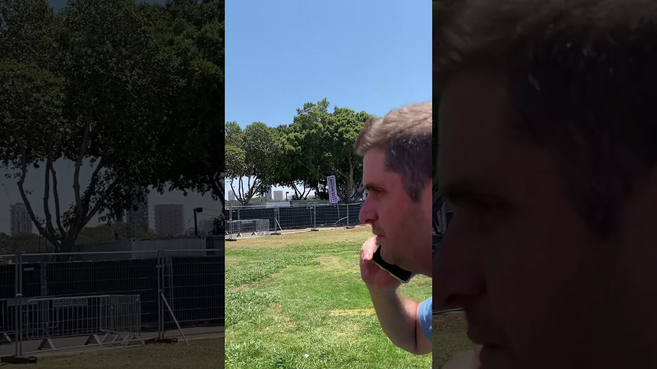 Guns N’ Roses sound check TLV