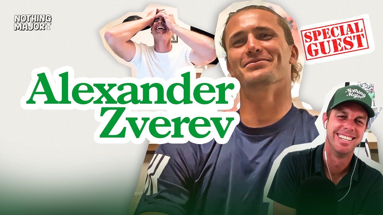 Alexander Zverev Joins the Pod, Dinners with Rafa & Chasing Grand Slam Glory | EP 89