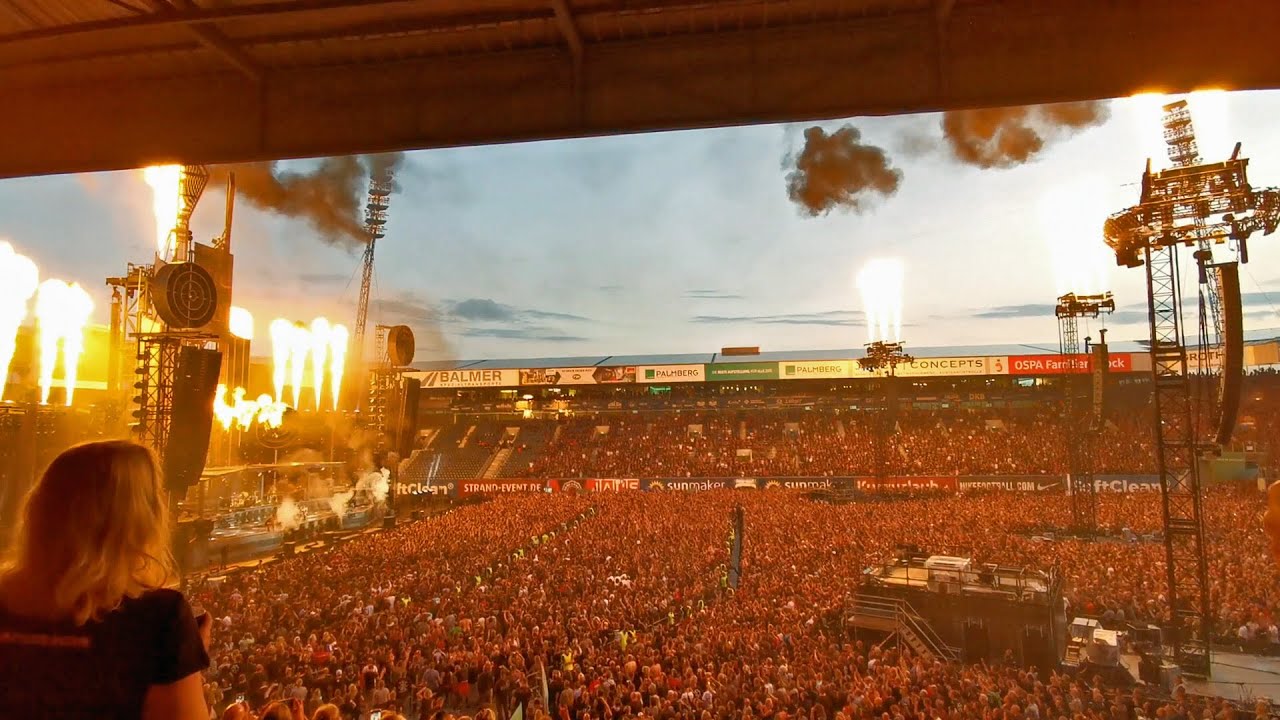 Rammstein live Rostock Ostseestadion 16.06.2019