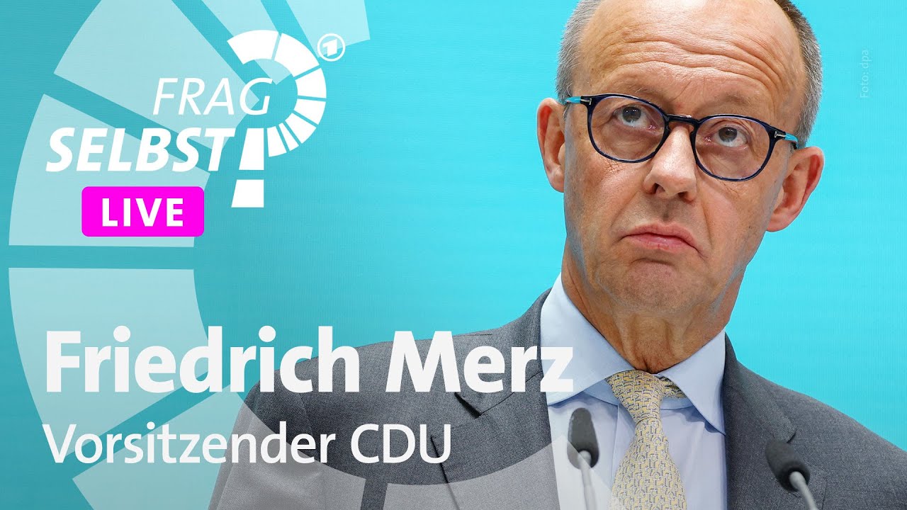 Eure Fragen an Friedrich Merz, Parteivorsitzender CDU | Frag selbst 2024