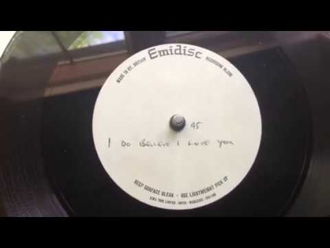 David Bowie -"I Do Believe I Love You" Unreleased UK 1966 Original publishing Demo Acetate, UNIQUE !