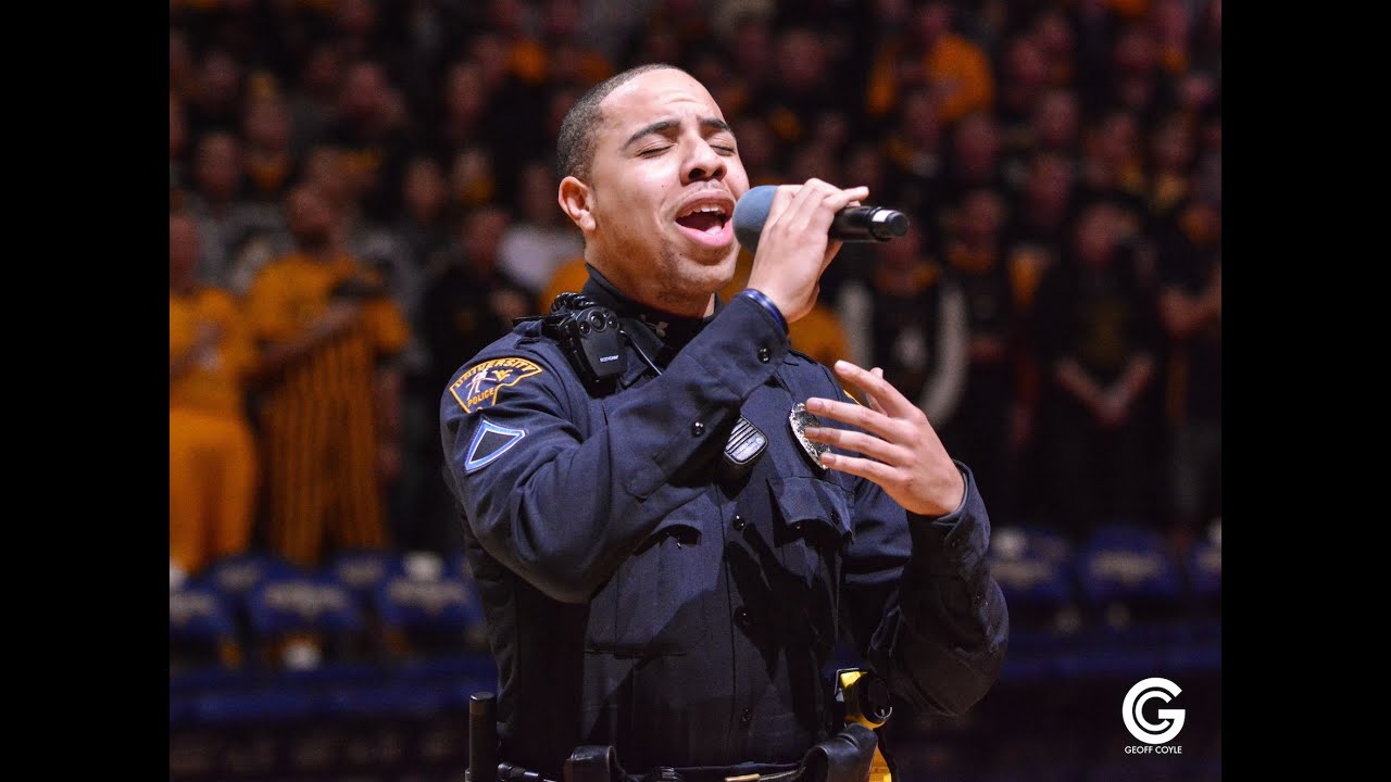Carlton Smith Sings the National Anthem