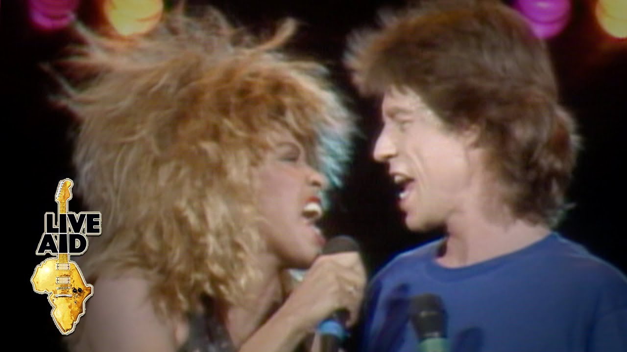 Mick Jagger / Tina Turner - State Of Shock / It's Only Rock 'n' Roll (Live Aid 1985)