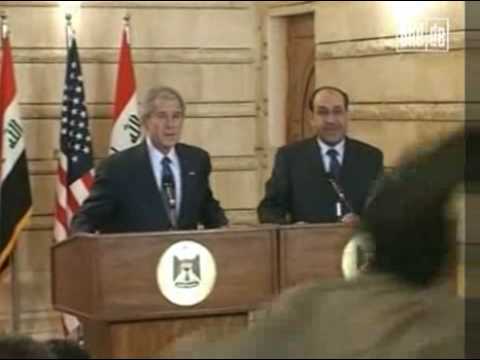 SCHUHATTACKE AUF GEORGE BUSH!