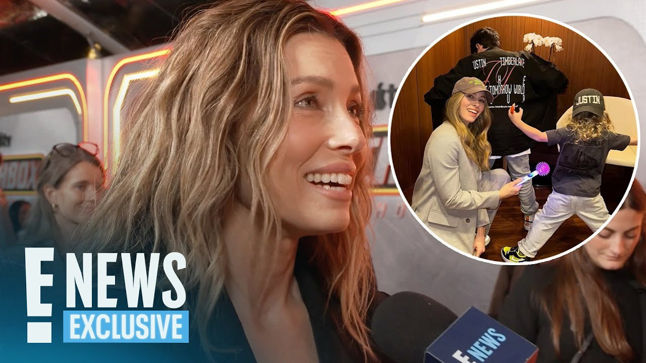 Jessica Biel Reveals Son Silas Makes Cameo in Matchbox: The Movie | E! News