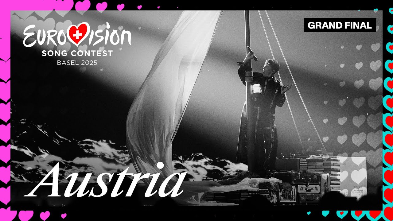 JJ – Wasted Love (LIVE) | Austria 🇦🇹 | Grand Final | Winner of Eurovision 2025