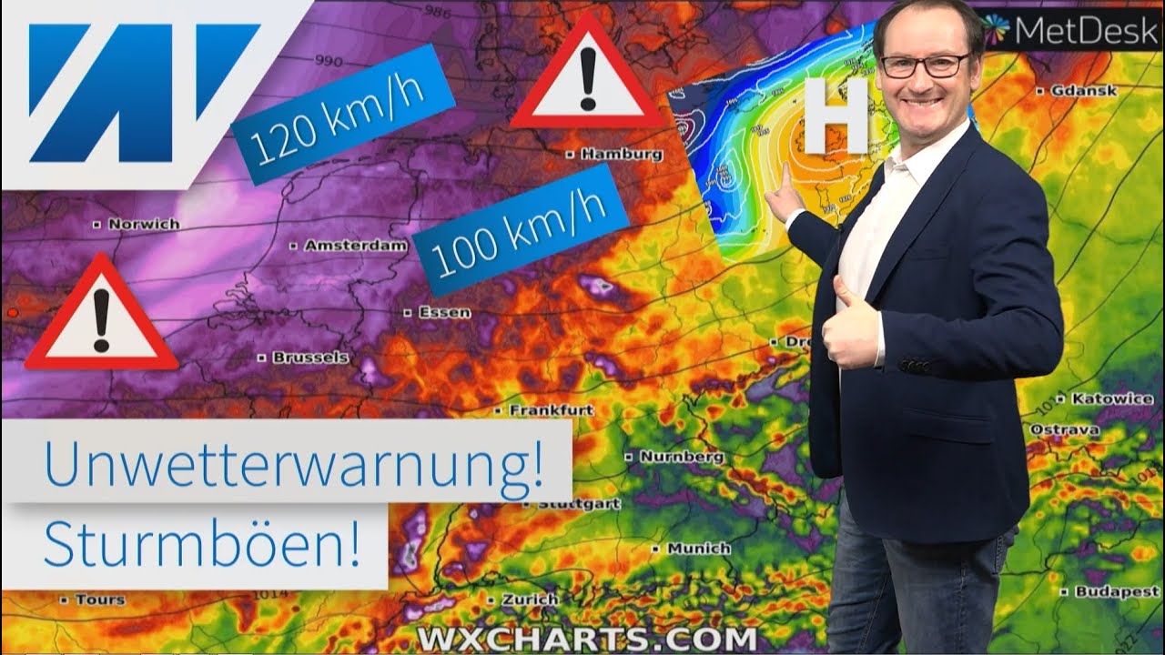 Wetterchaos: Erst Schnee, dann Unwetter durch Sturm- und Orkanböen. Nächste Woche Mega-Frühling?