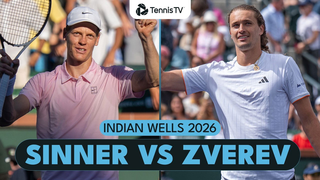 Jannik Sinner vs Alexander Zverev For A Spot In The Indian Wells Final! | 2026 Match Highlights