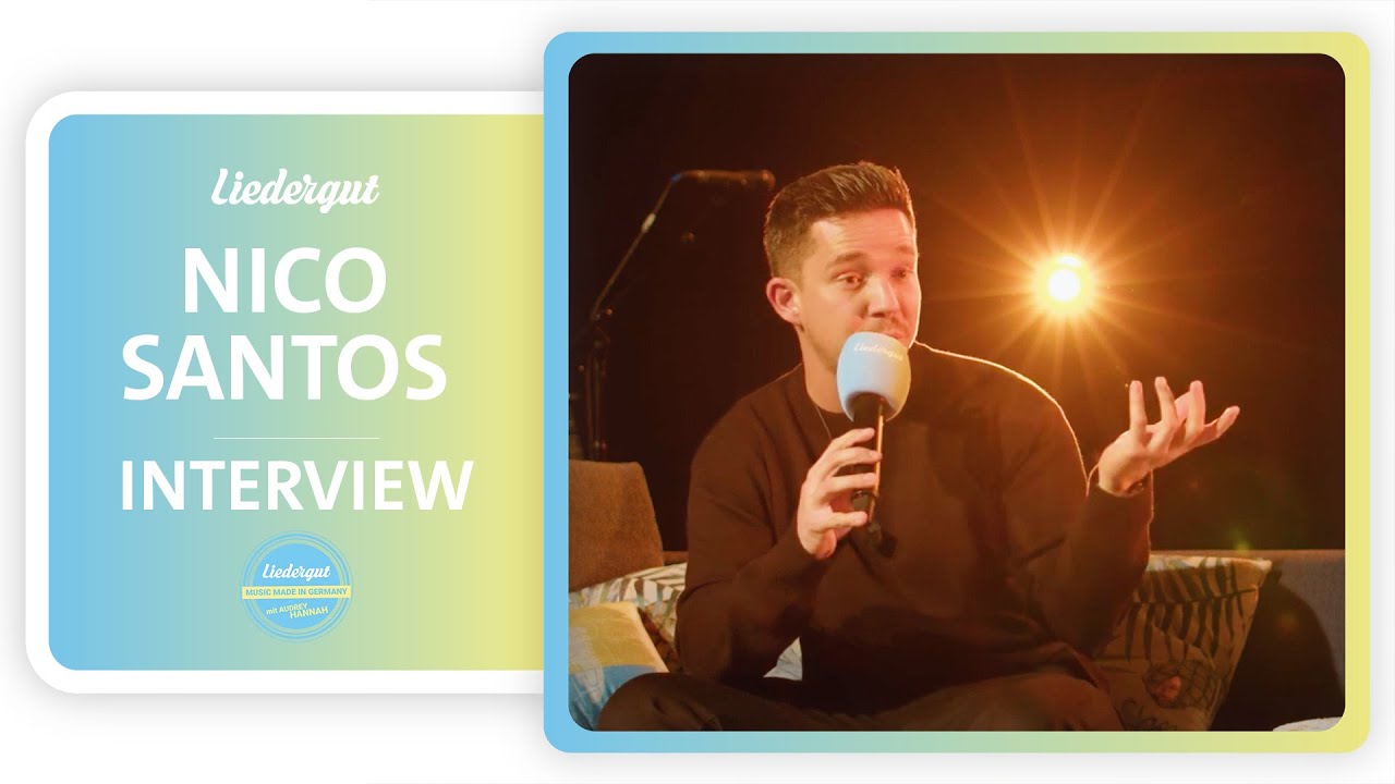 Nico Santos über seinen harten Weg in der Musikbranche - Liedergut Abend 2021