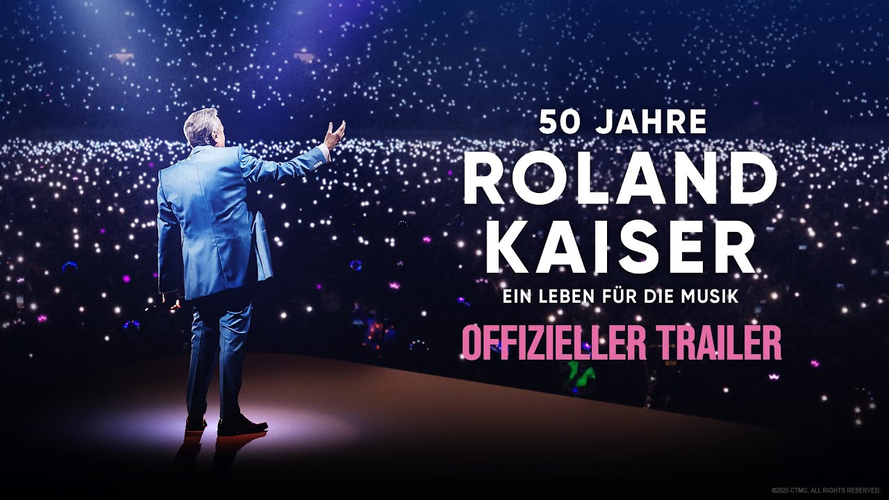 50 Jahre Roland Kaiser - Ein Leben für die Musik - Offizieller Trailer (Kinostart: 21.10.2025)