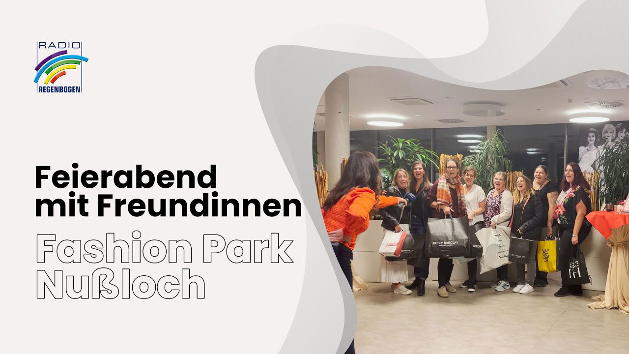 Feierabend mit Freundinnen im Fashion Park Nußloch