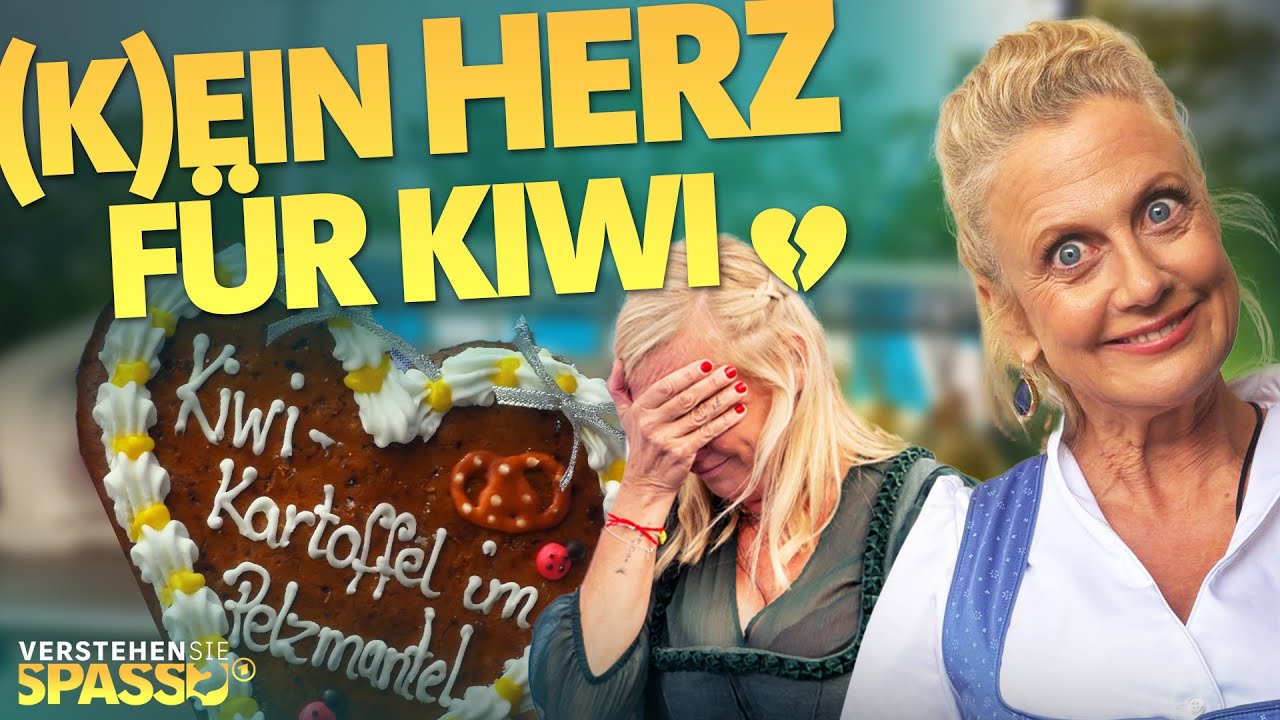 Barbara Schöneberger undercover im ZDF Fernsehgarten: Verrückte Lebkuchenherzen |Verstehen Sie Spaß?