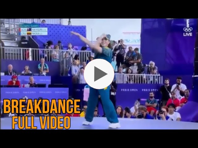 Rachael Raygun Breakdancer Video | Australian Break Dancer Video |